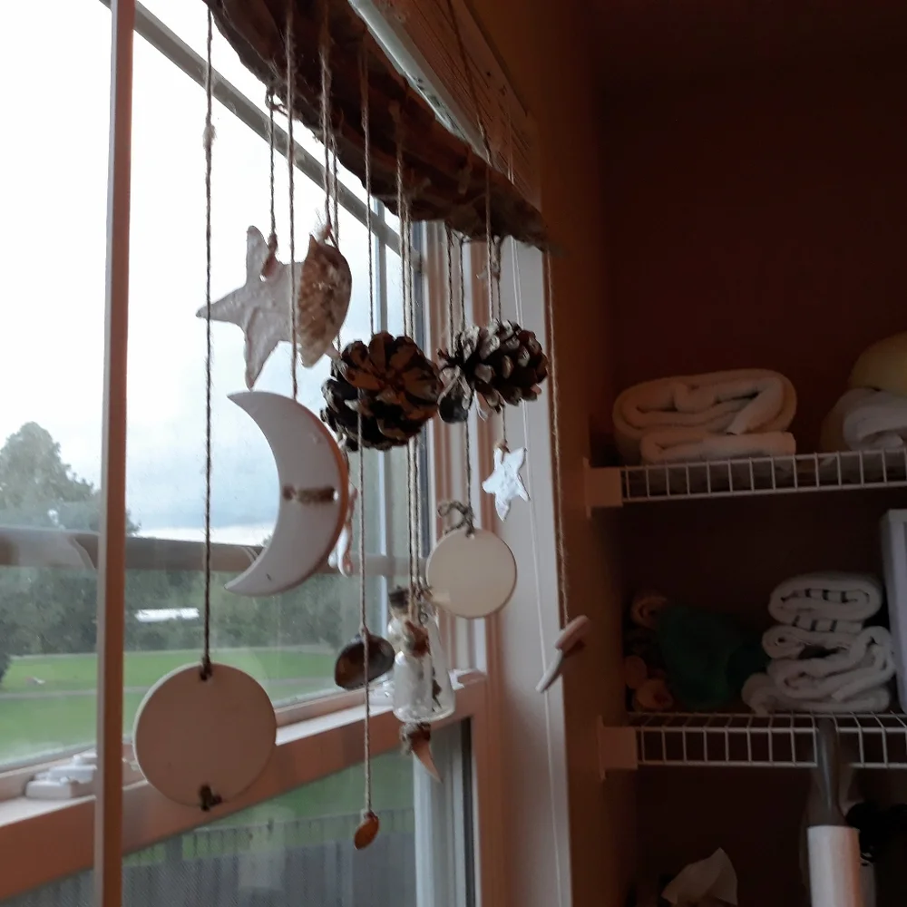 Driftwood wind chime